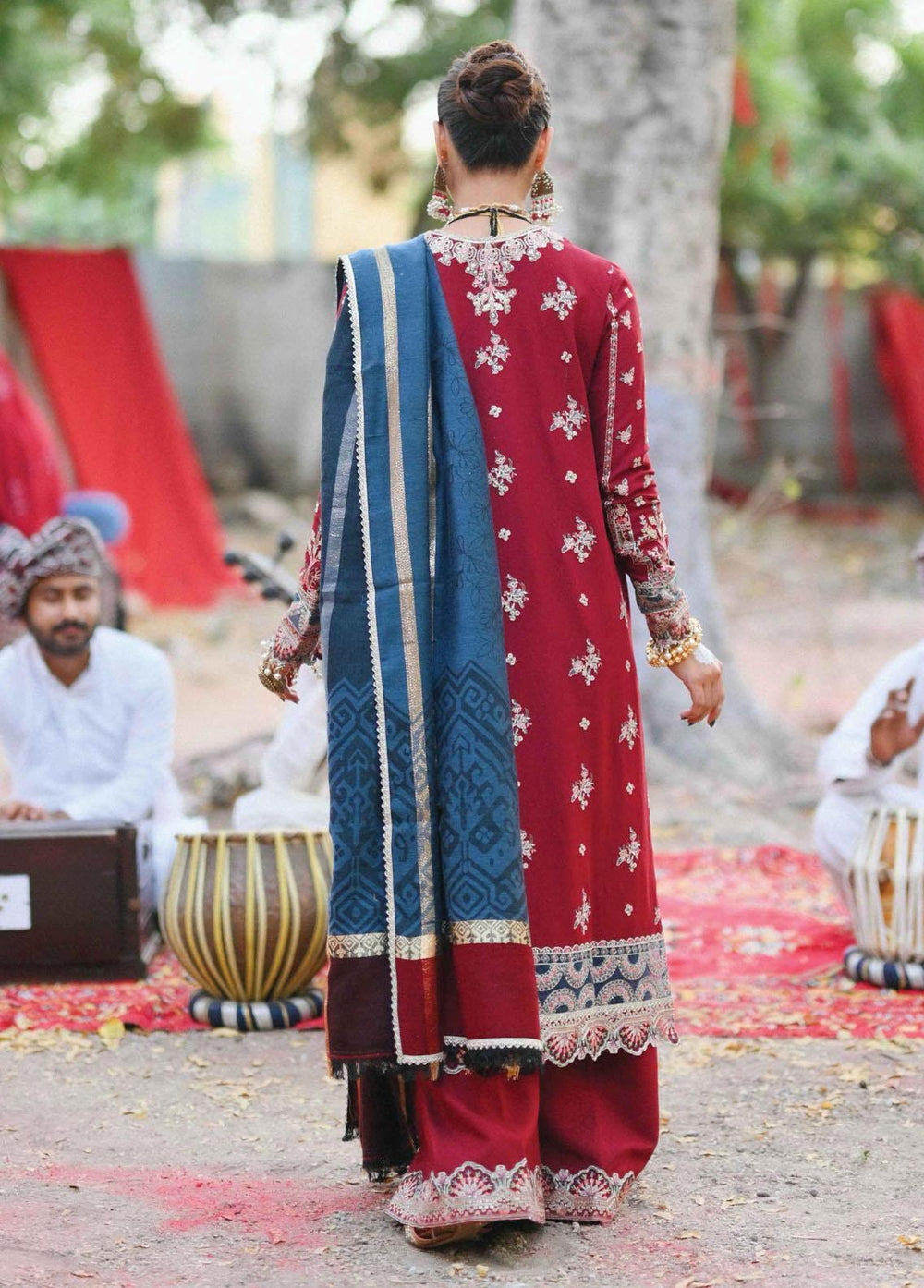 Sayonee by Qalamkar Embroidered  Suits Unstitched 3 Piece QLM22SL K-03 Kashaf - Luxury Collection