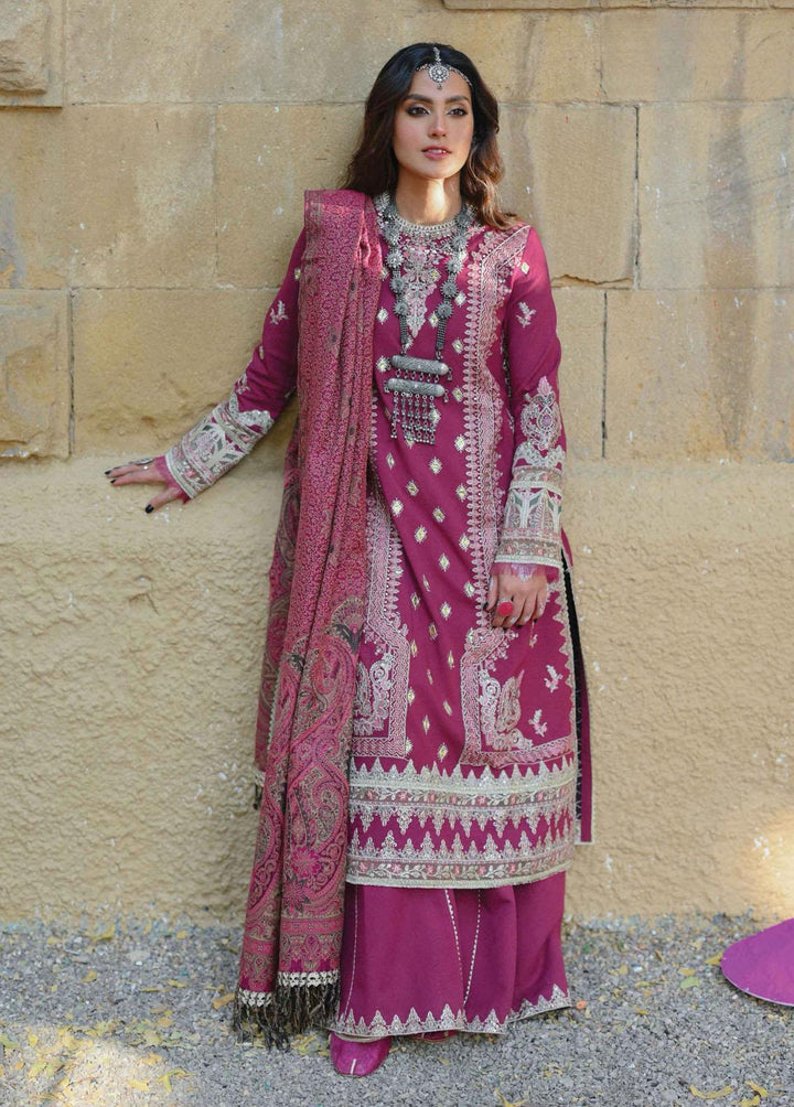 Sayonee by Qalamkar Embroidered  Suits Unstitched 3 Piece QLM22SL K-04 Samreen - Luxury Collection