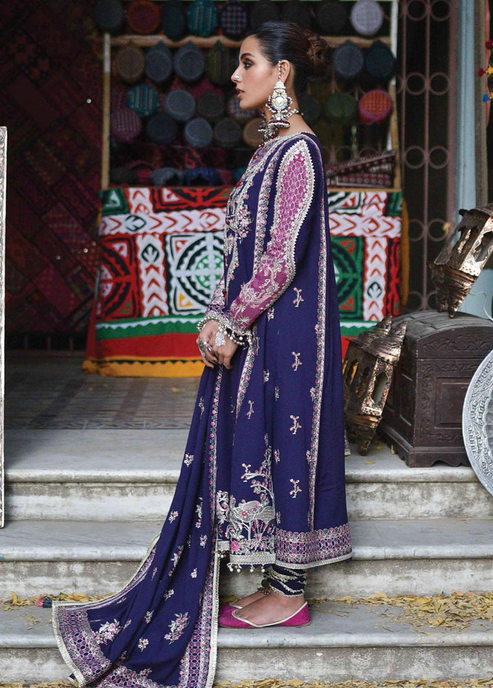 Sayonee by Qalamkar Embroidered  Suits Unstitched 3 Piece QLM22SL K-08 Jiya - Luxury Collection