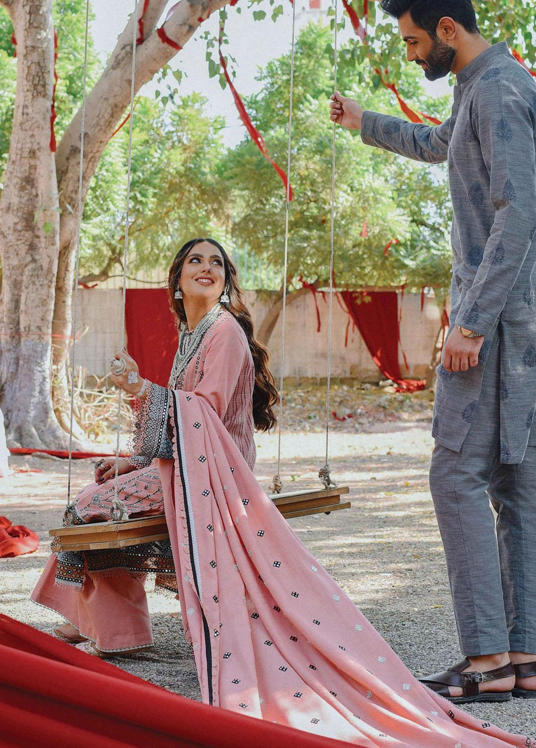 Sayonee by Qalamkar Embroidered  Suits Unstitched 3 Piece QLM22SL K-09 Syra - Luxury Collection