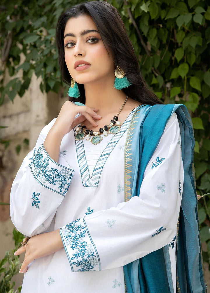 Scenic By Safwa Embroidered Lawn Suits Unstitched 3 Piece SW23S SSC-01 - Summer Collection
