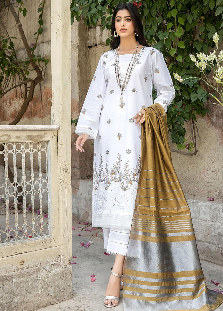 Scenic By Safwa Embroidered Lawn Suits Unstitched 3 Piece SW23S SSC-02 - Summer Collection