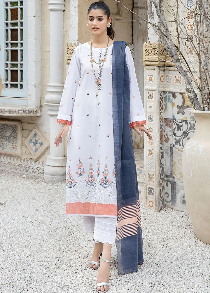 Scenic By Safwa Embroidered Lawn Suits Unstitched 3 Piece SW23S SSC-09 - Summer Collection