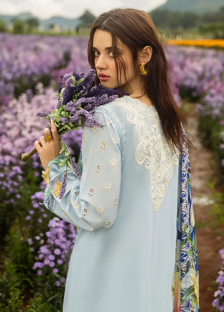 Secret Garden by Mushq Embroidered Lawn Suit Unstitched 3 Piece MQ25SG D-07 A Hidden Oasis - Summer Collection