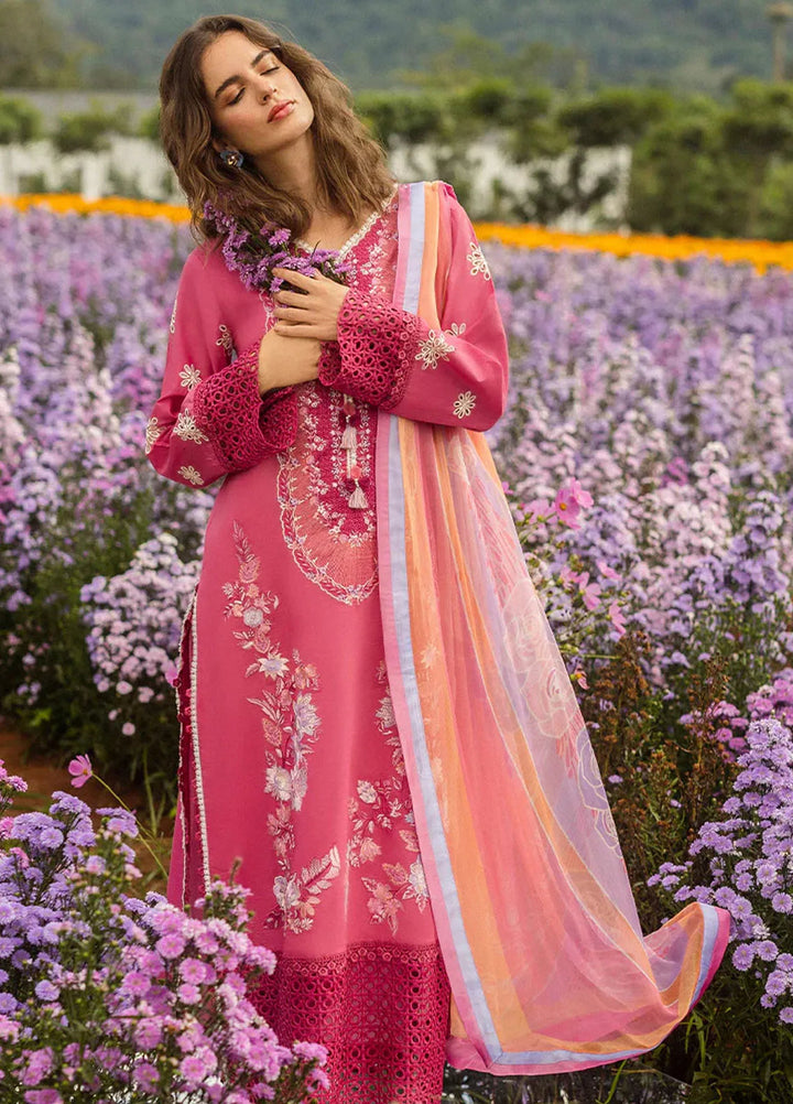 Secret Garden by Mushq Embroidered Lawn Suit Unstitched 3 Piece MQ25SG D-08 A Garden Of Dreams - Summer Collection