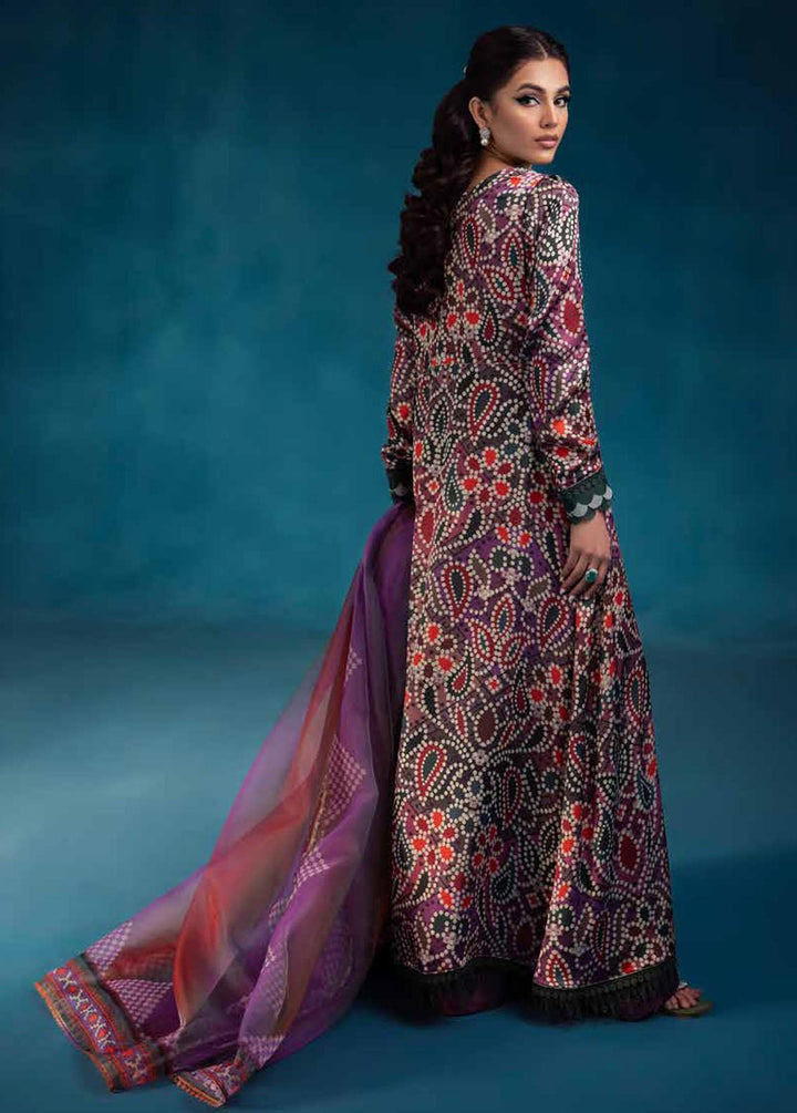 Secretoria By Nureh Embroidered Silk Suits Unstitched 3 Piece NU24SS S-09 Molly - Festive Collection