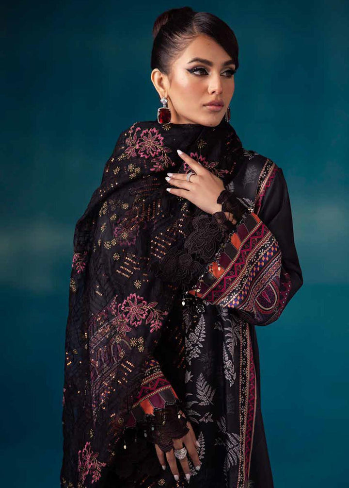 Secretoria By Nureh Embroidered Silk Suits Unstitched 3 Piece NU24SS S-11 Rio - Festive Collection