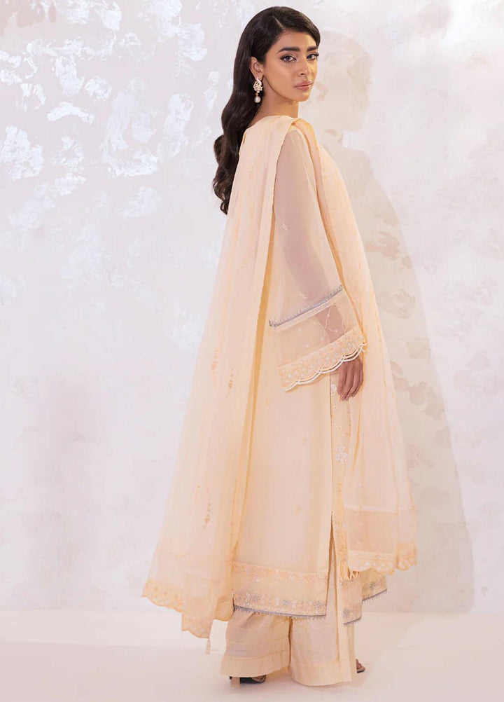 Seher By Shamooz Embroidered Chiffon Suits Unstitched 4 Piece SHM23SE SU-072 Florence - Formal Collection