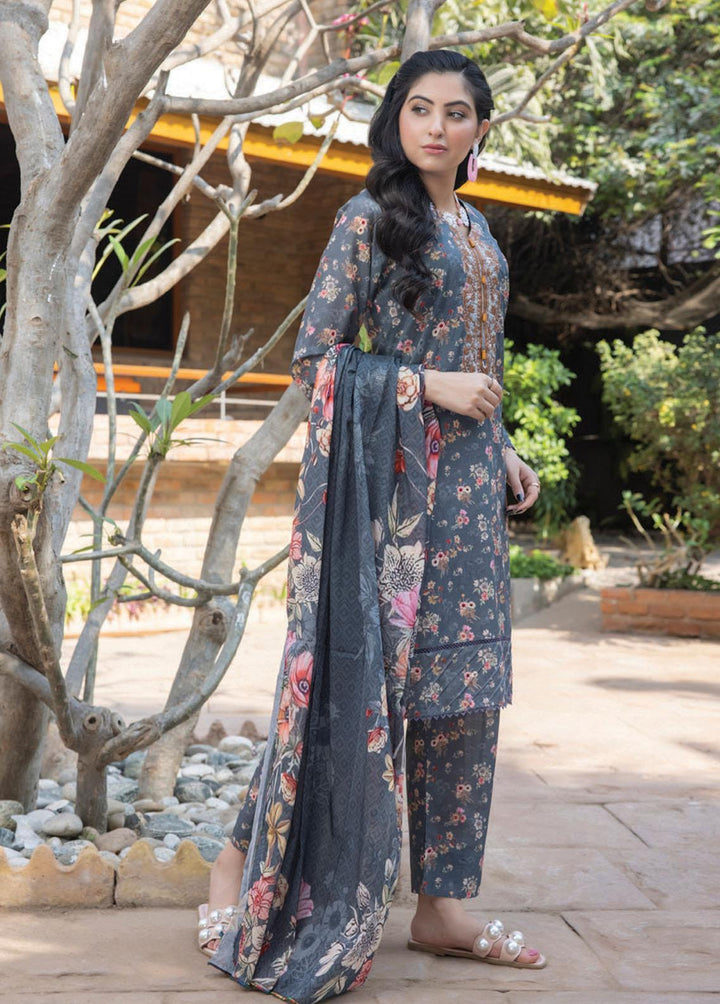 Sehr By Saphron Embroidered Lawn Suits Unstitched 3 Piece SPH23S D-6 - Summer Collection
