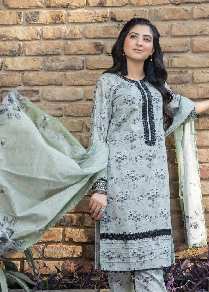 Sehr By Saphron Embroidered Lawn Suits Unstitched 3 Piece SPH23S D-8 - Summer Collection