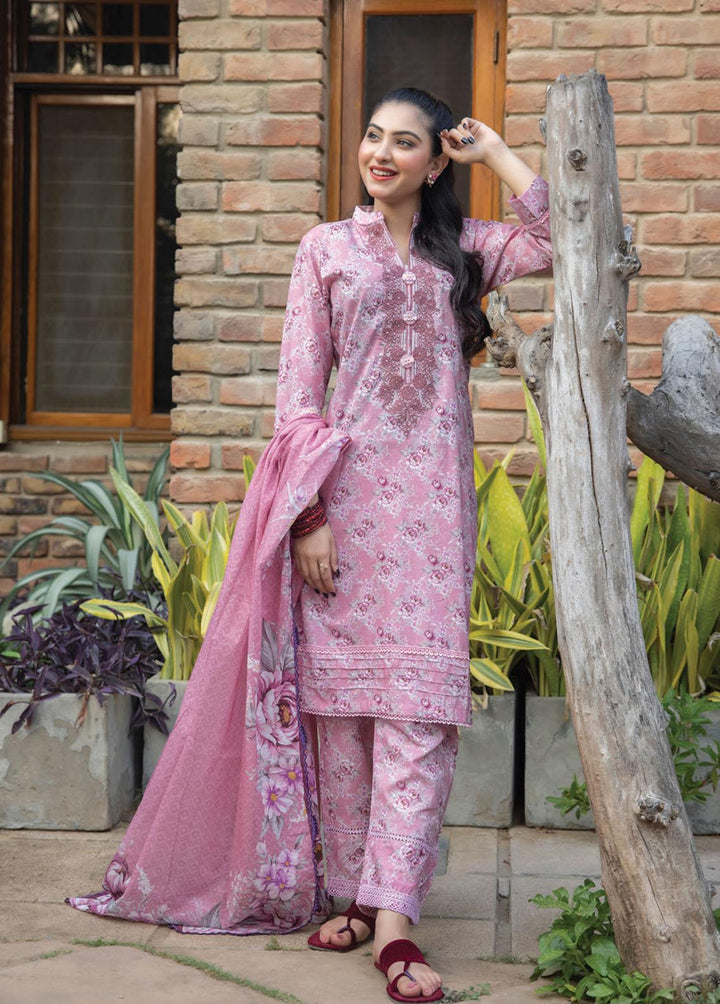 Sehr By Saphron Embroidered Lawn Suits Unstitched 3 Piece SPH23S D-9 - Summer Collection