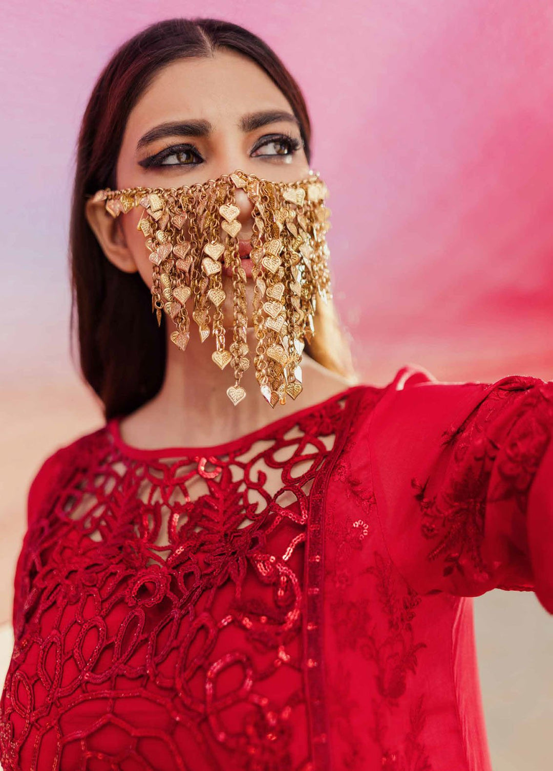 Sehra By Nureh Embroidered Lawn Suits Unstitched 3 Piece NU24SS Aurora NE-79 - Summer Collection