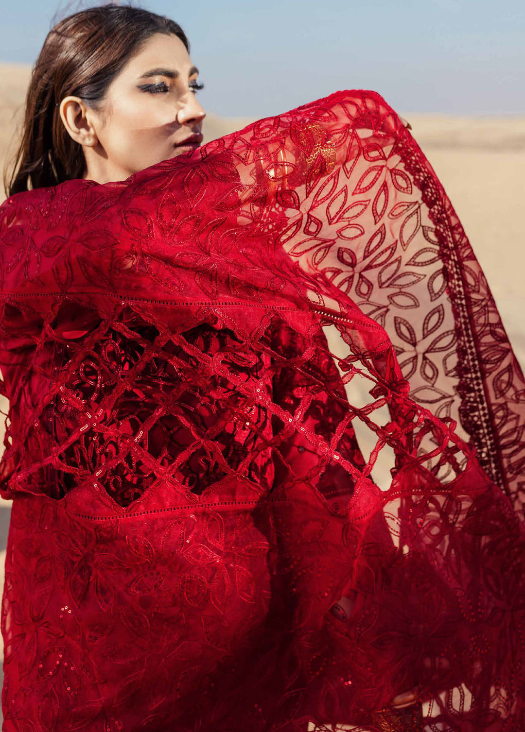 Sehra By Nureh Embroidered Lawn Suits Unstitched 3 Piece NU24SS Aurora NE-79 - Summer Collection