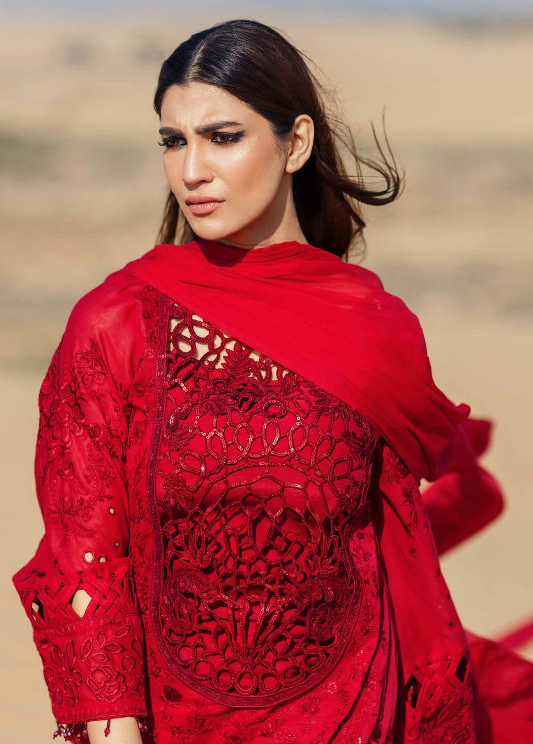 Sehra By Nureh Embroidered Lawn Suits Unstitched 3 Piece NU24SS Aurora NE-79 - Summer Collection