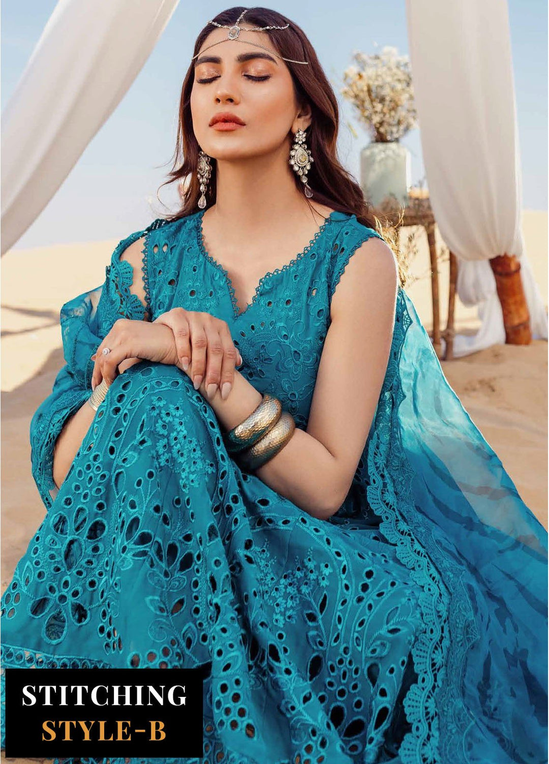 Sehra By Nureh Embroidered Lawn Suits Unstitched 3 Piece NU24SS Bosco NE-78 - Summer Collection