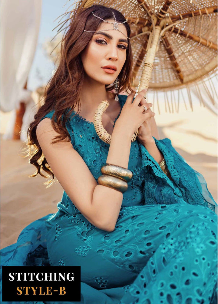 Sehra By Nureh Embroidered Lawn Suits Unstitched 3 Piece NU24SS Bosco NE-78 - Summer Collection