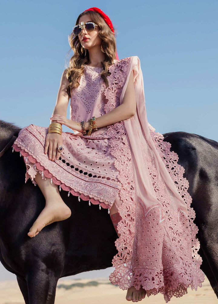 Sehra By Nureh Embroidered Lawn Suits Unstitched 3 Piece NU24SS Carnival NE-73 - Summer Collection