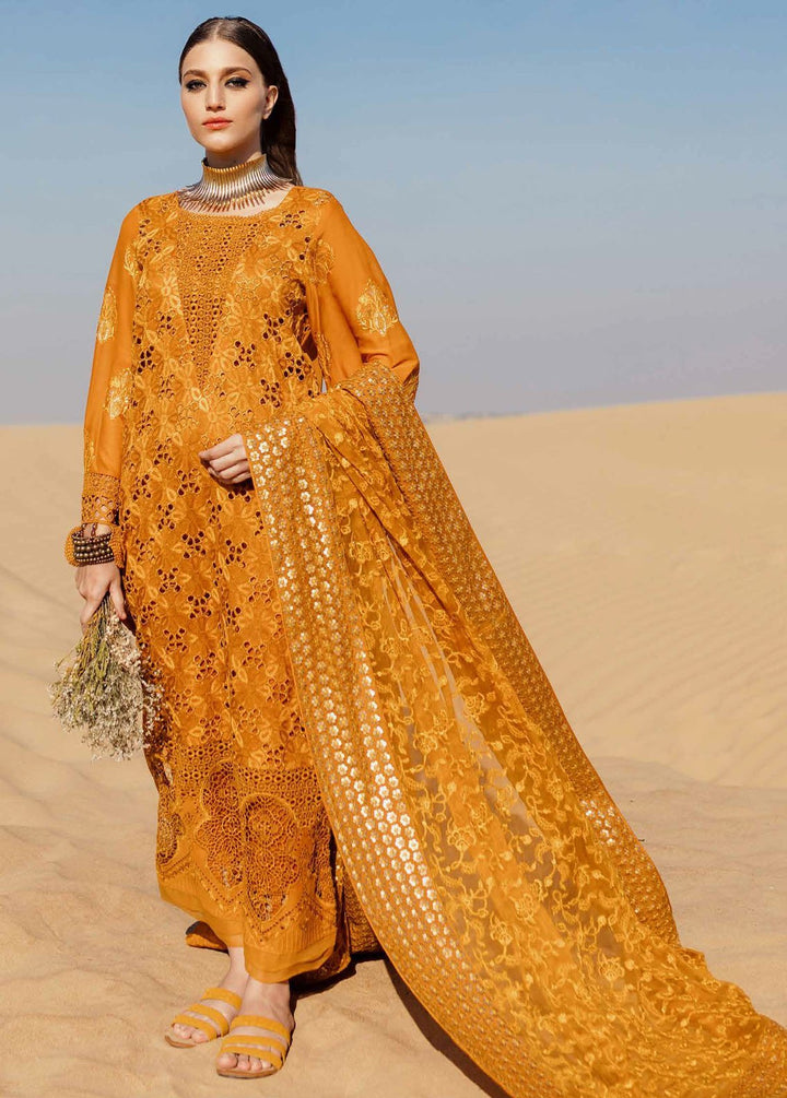 Sehra By Nureh Embroidered Lawn Suits Unstitched 3 Piece NU24SS Meeha NE-75 - Summer Collection