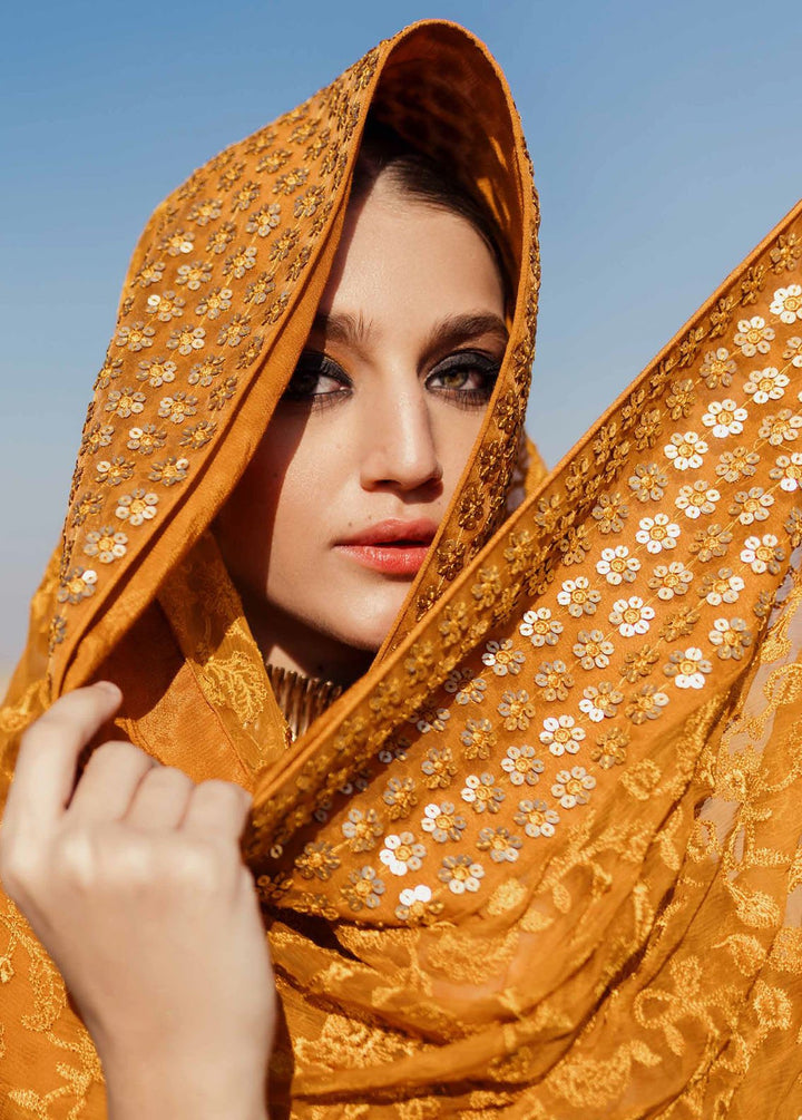 Sehra By Nureh Embroidered Lawn Suits Unstitched 3 Piece NU24SS Meeha NE-75 - Summer Collection