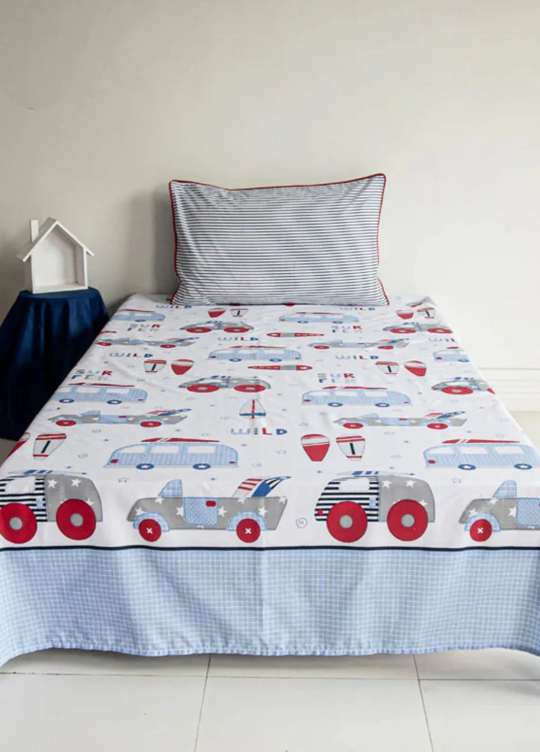 SEJ Cotton Kids Bed Sheets Beetle - Bed Sheets Collections 2025