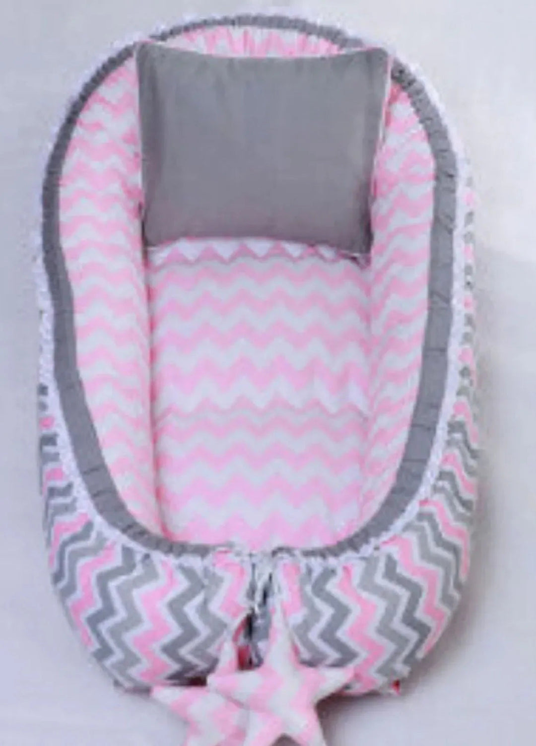 SEJ Snuggle Bed Candy Floss - New Born Snuggle Bed Collection