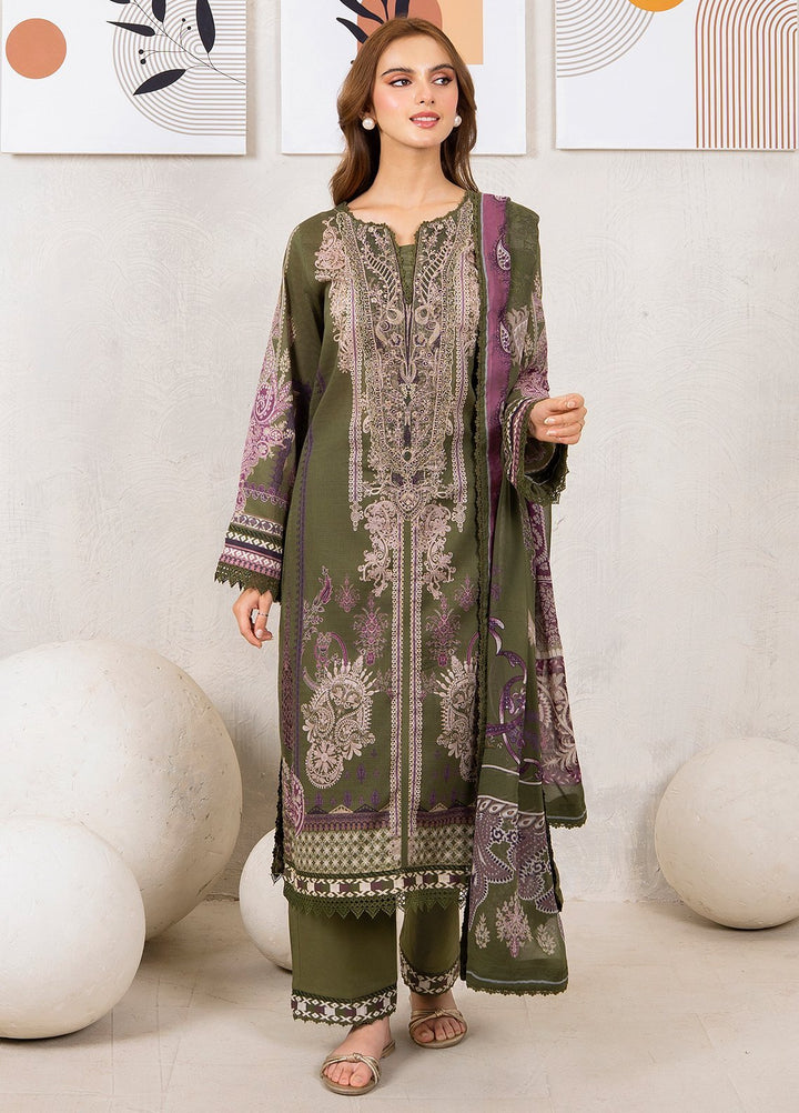 Selene by Meerak Pret Embroidered Slub Lawn 3 Piece Suit Giselle