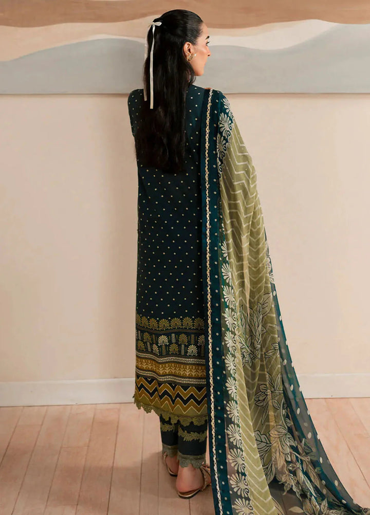 Selene By Roheenaz Embroidered Cambric Suit Unstitched 3 Piece RNZ24S RNP-01A Ember - Fall Collection