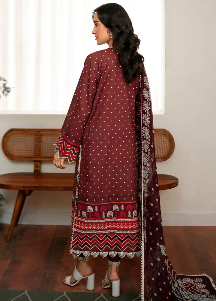 Selene By Roheenaz Embroidered Cambric Suit Unstitched 3 Piece RNZ24S RNP-01B Nova - Fall Collection