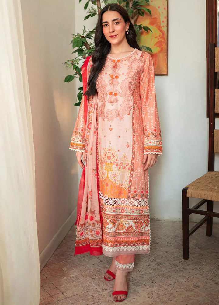 Selene By Roheenaz Embroidered Cambric Suit Unstitched 3 Piece RNZ24S RNP-02B Ezra - Fall Collection