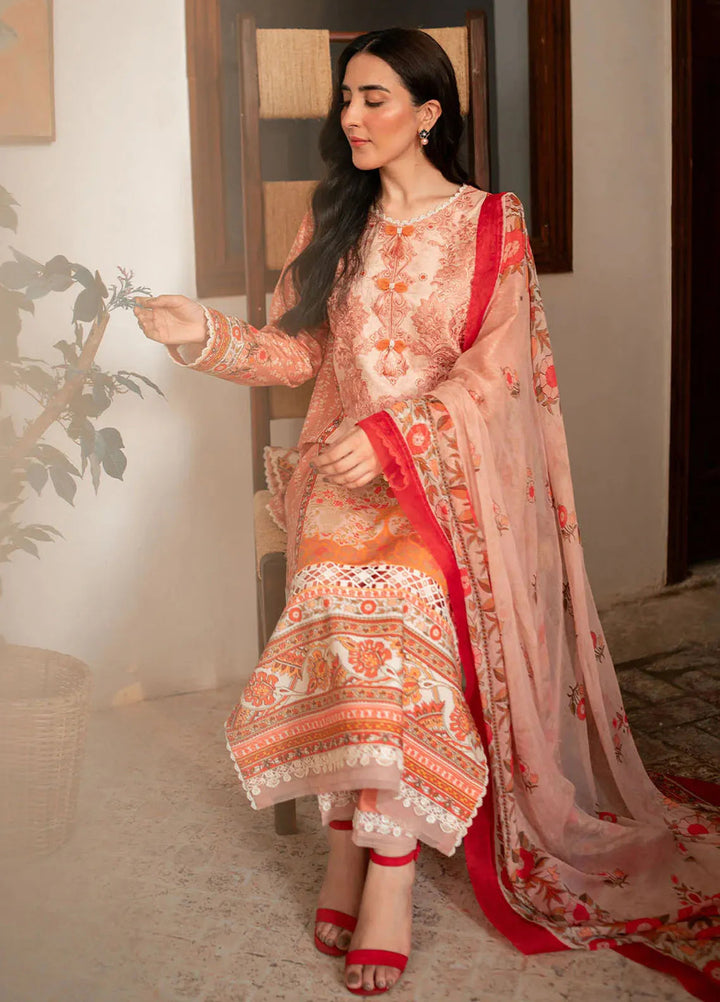 Selene By Roheenaz Embroidered Cambric Suit Unstitched 3 Piece RNZ24S RNP-02B Ezra - Fall Collection