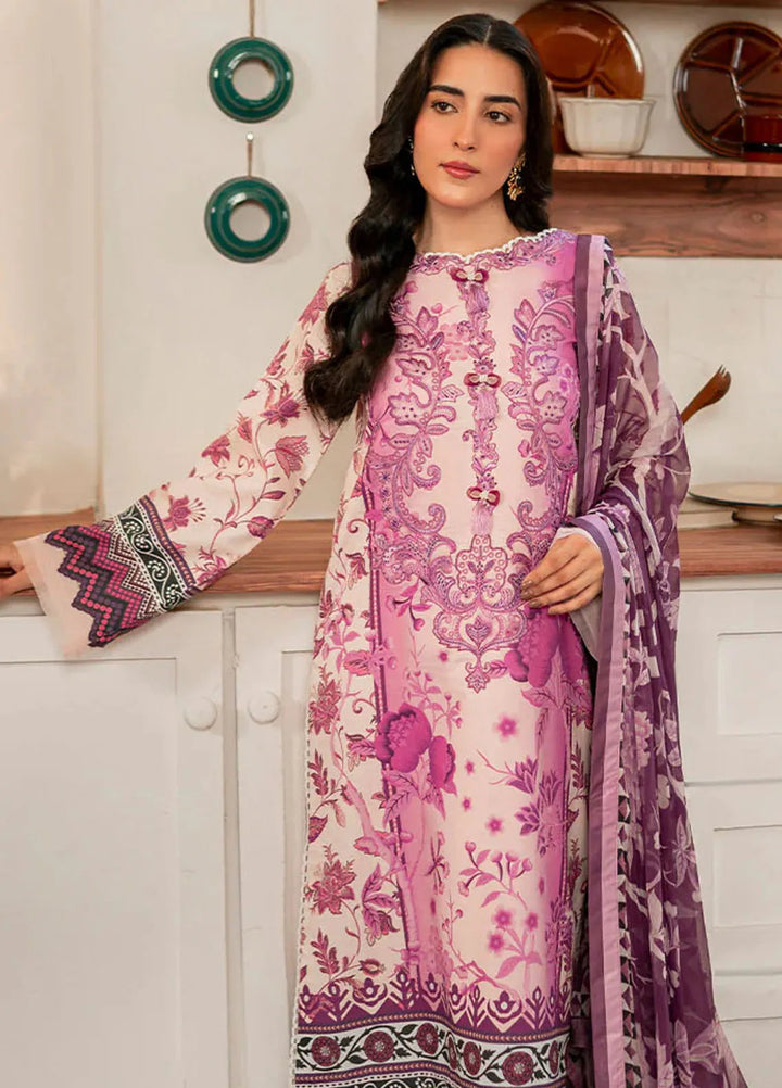 Selene By Roheenaz Embroidered Cambric Suit Unstitched 3 Piece RNZ24S RNP-03B Nyra - Fall Collection