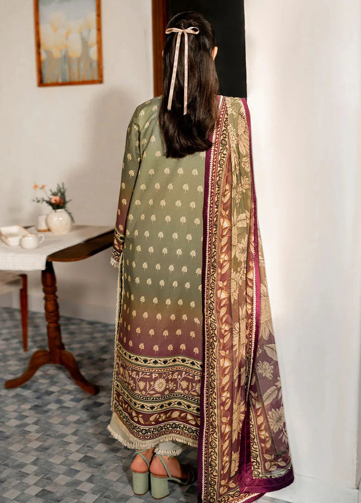 Selene By Roheenaz Embroidered Cambric Suit Unstitched 3 Piece RNZ24S RNP-04A Enola - Fall Collection