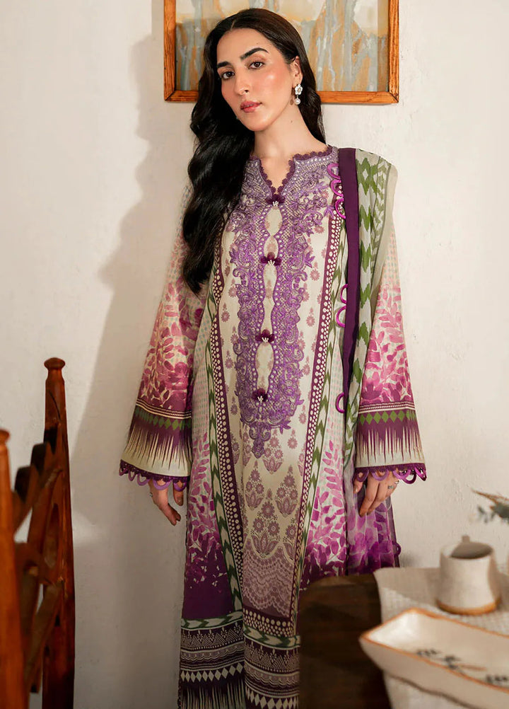 Selene By Roheenaz Embroidered Cambric Suit Unstitched 3 Piece RNZ24S RNP-05A Sadie - Fall Collection