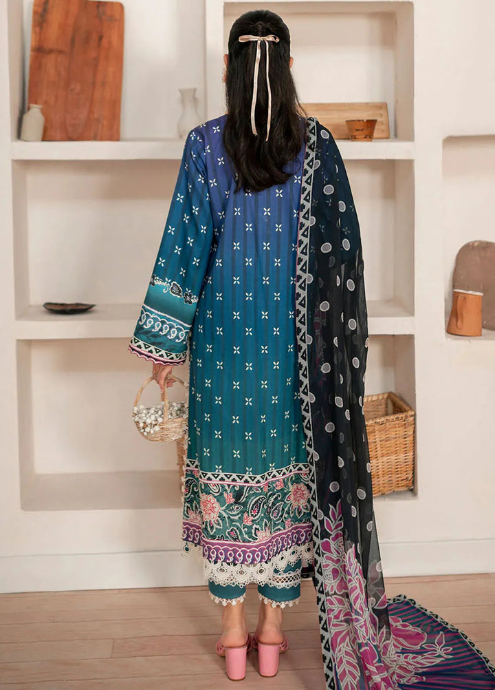 Selene By Roheenaz Embroidered Cambric Suit Unstitched 3 Piece RNZ24S RNP-06A Dahlia - Fall Collection