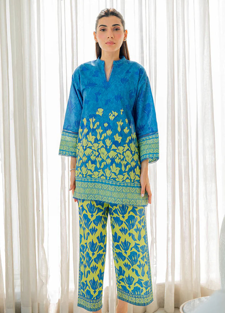 Selene by Sahar Printed Cambric Suits Unstitched 2 Piece TL-V2-S25-08 - Summer Collection