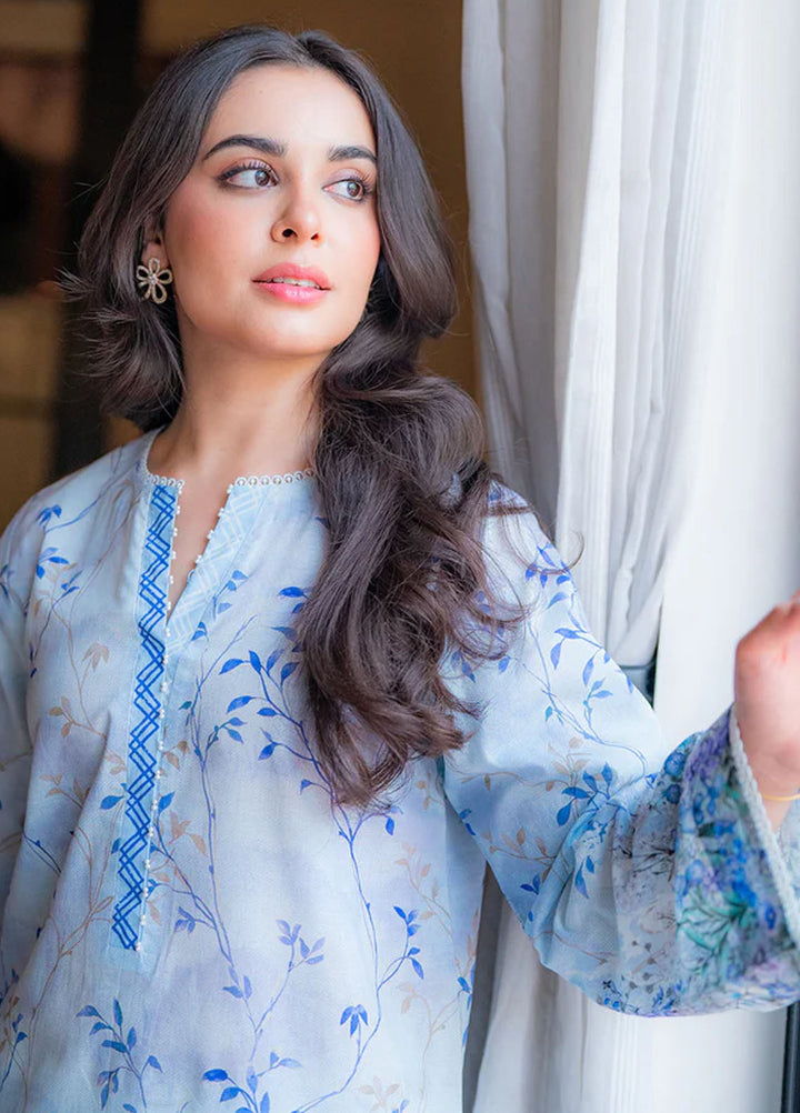 Selene by Sahar Printed Lawn Suits Unstitched 1 Piece SL-25-V1-03 - Summer Collection