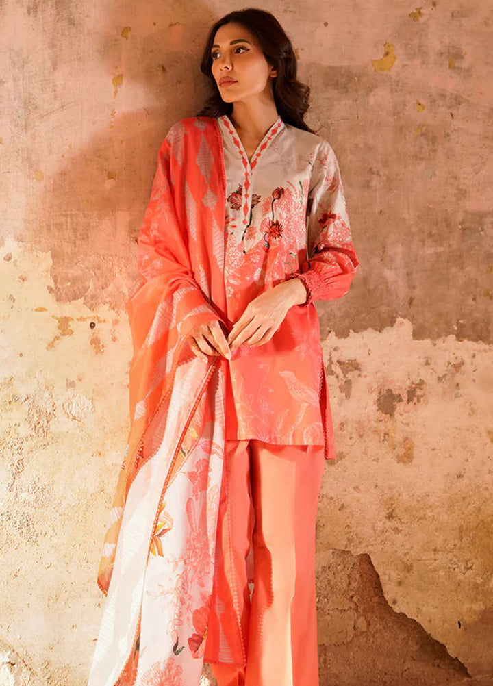 Selene by Sahar Printed Lawn Suits Unstitched 3 Piece Cl-V2-S25-03 - Summer Collection