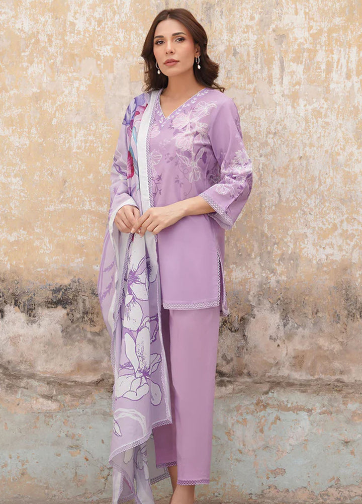 Selene by Sahar Printed Lawn Suits Unstitched 3 Piece Cl-V2-S25-08 - Summer Collection