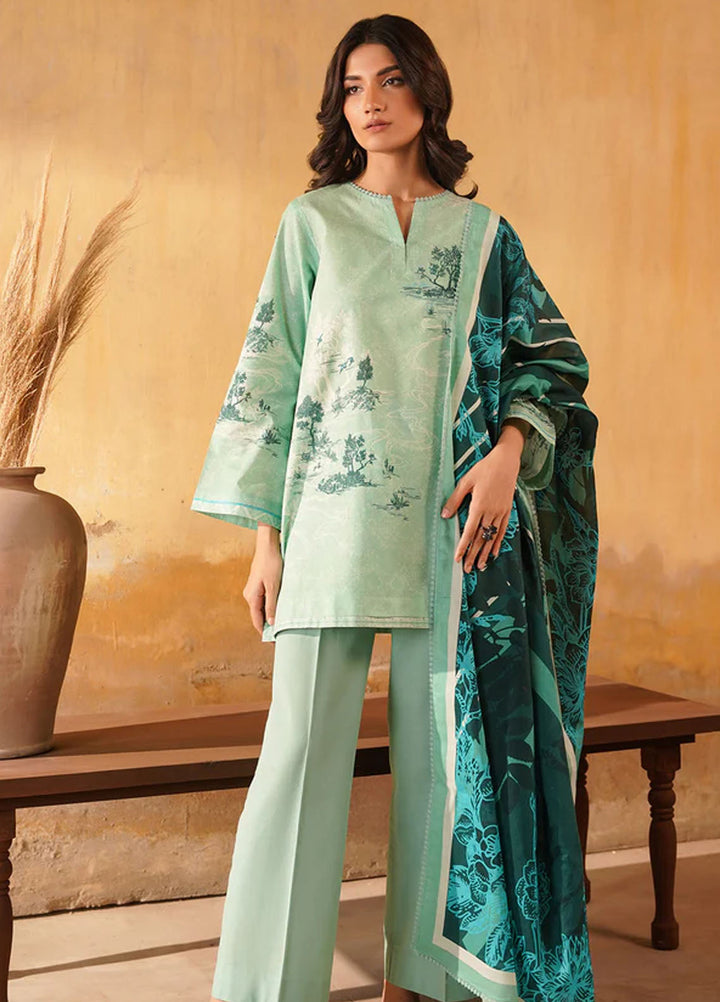 Selene by Sahar Printed Lawn Suits Unstitched 3 Piece Cl-V2-S25-09 - Summer Collection
