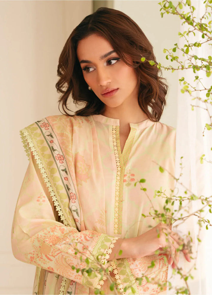 Selene by Sahar Printed Lawn Suits Unstitched 3 Piece SHR25S CL-V1-S25-01 Mughal Bliss - Summer Collection