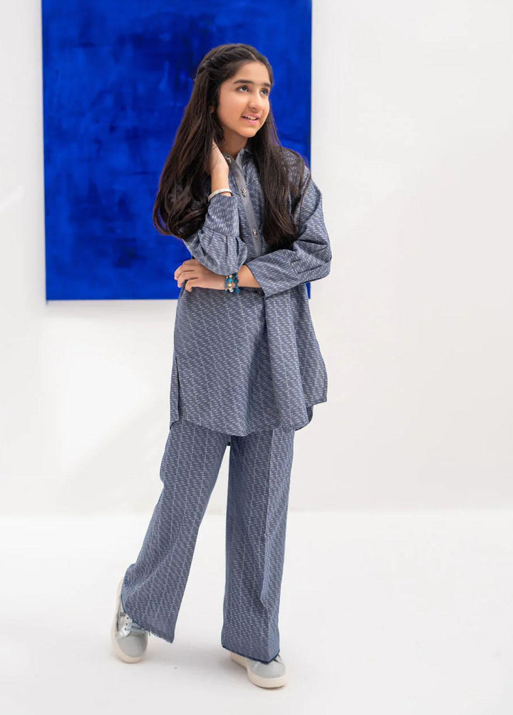 Senorita Denim Casual 2 Piece Suit for Girls -  GAC-02395