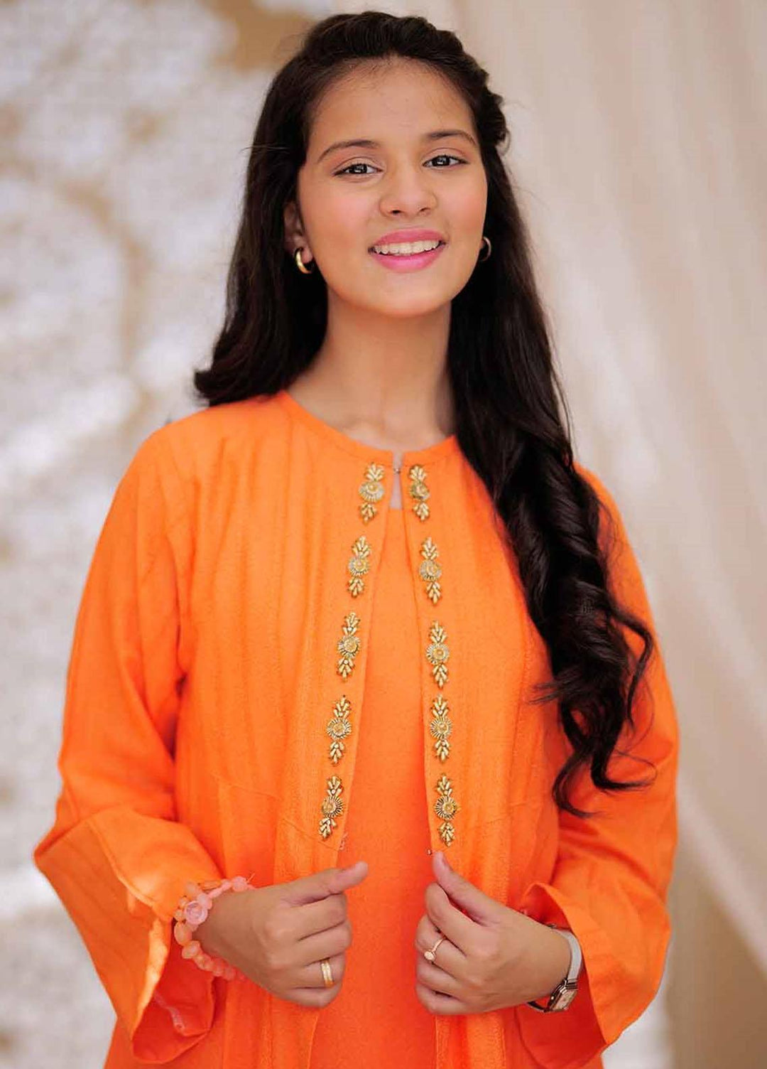 Senorita Karandi Casual 3 Piece Suit for Girls -  GAD-02463