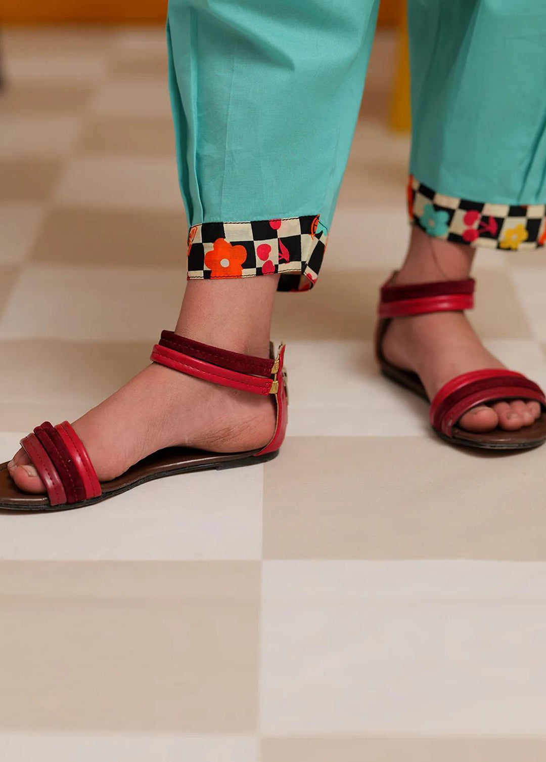 Senorita Pret Casual Cotton 3 Piece Suit KAD-02292-SGN/MCL