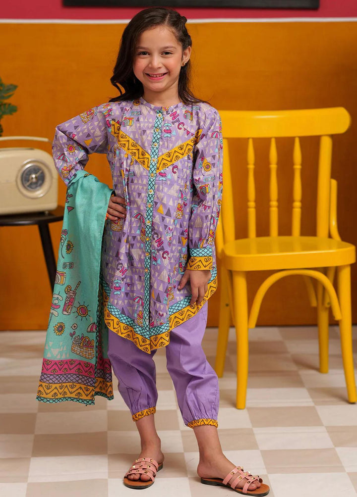 Senorita Pret Casual Cotton 3 Piece Suit KAD-02294-PRL/MCL