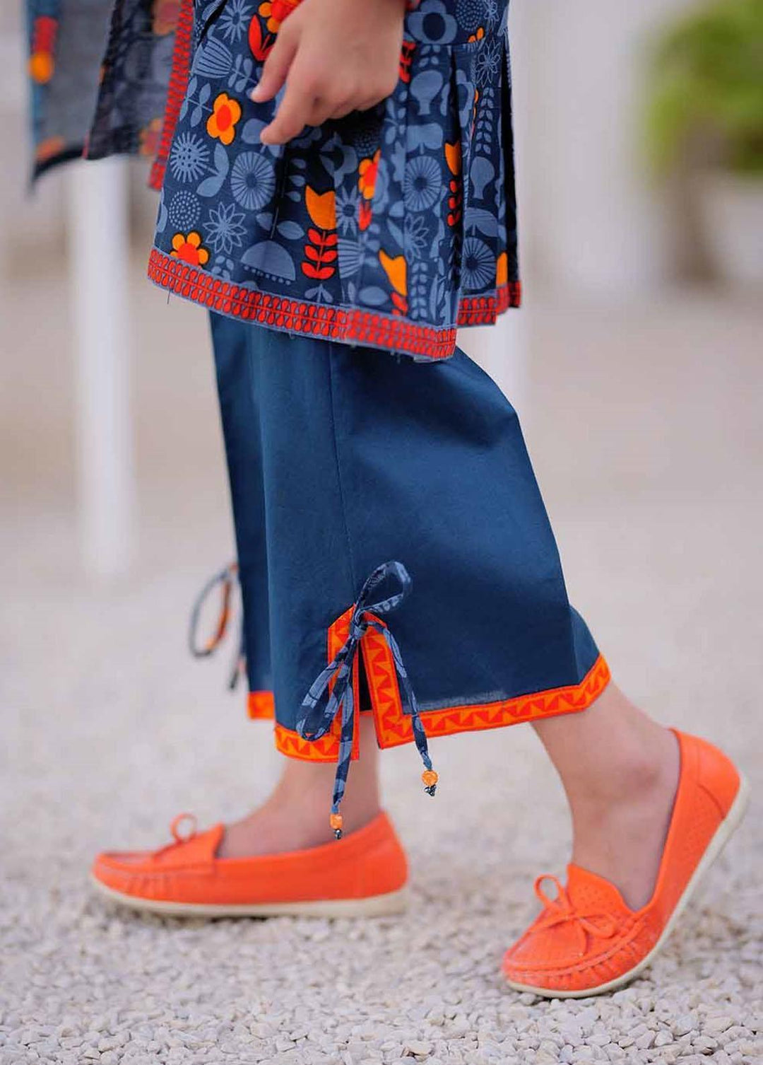 Senorita Cotton Casual 3 Piece Suit for Girls -  KAD-02379