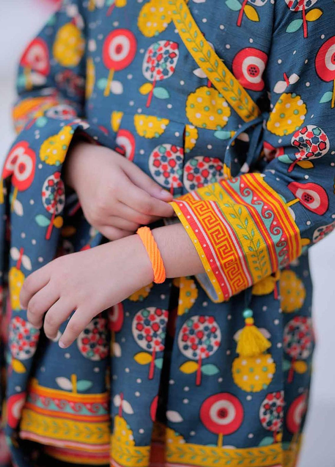 Senorita Khaddar Casual 3 Piece Suit for Girls -  KAD-02386