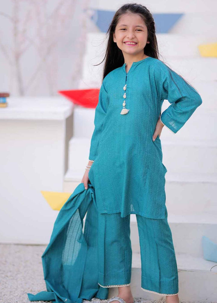 Senorita Karandi Casual 3 Piece Suit for Girls -  KAD-02486