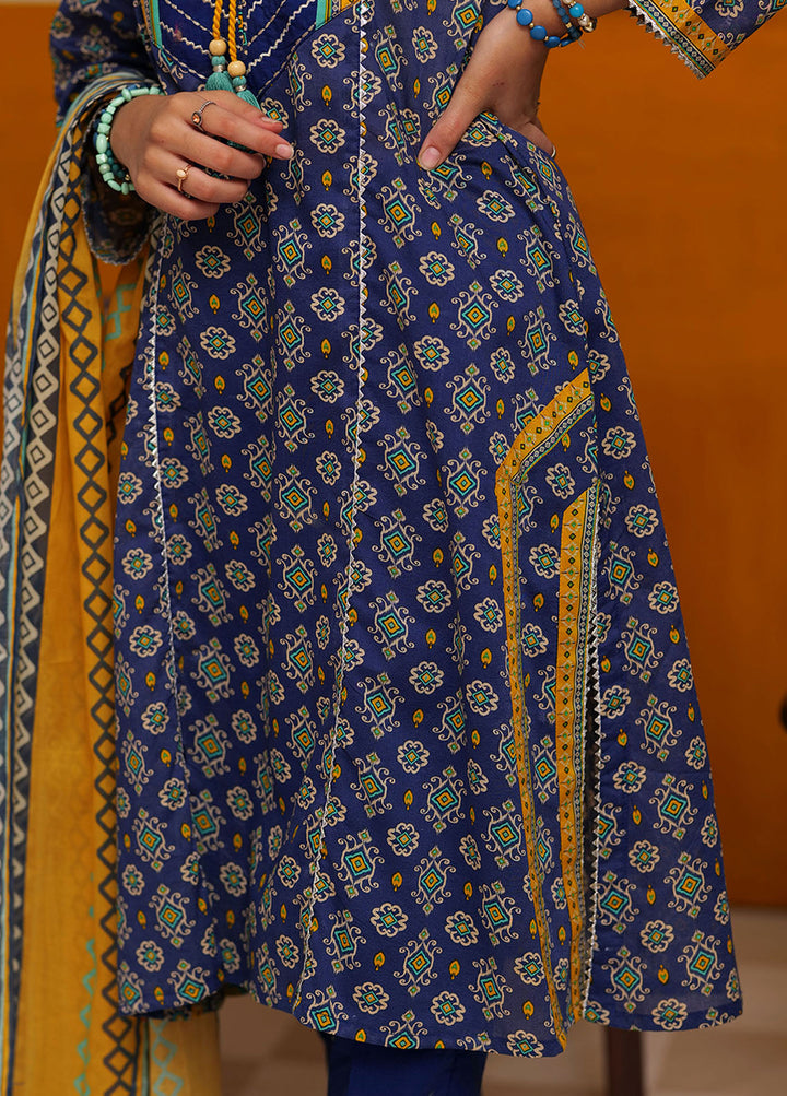 Senorita Cotton Casual 3 Piece Suit for Girls -  GAD-02271