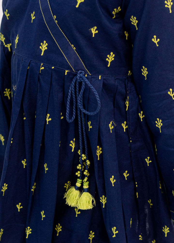 Senorita Cotton Casual 3 Piece Suit for Girls -  KAD-02481