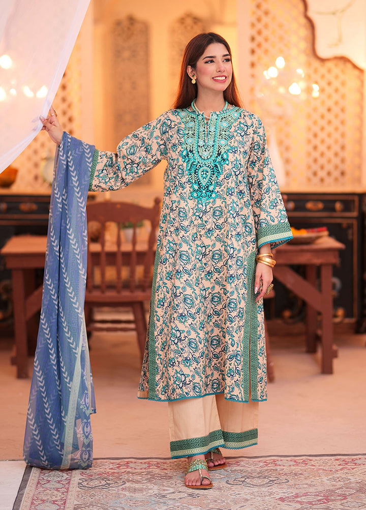 Senorita Cotton Casual 3 Piece Suit for Ladies -  LAD-02335